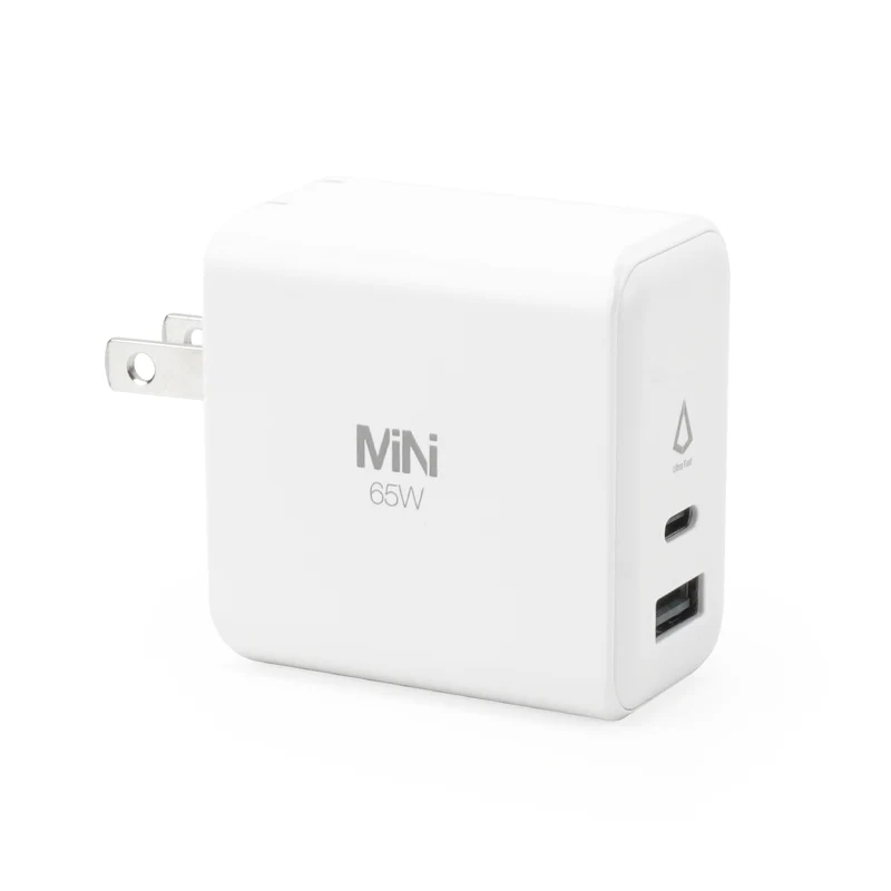 LBT ULTRA FAST 65W DUAL GAN W/CHRGR WHT